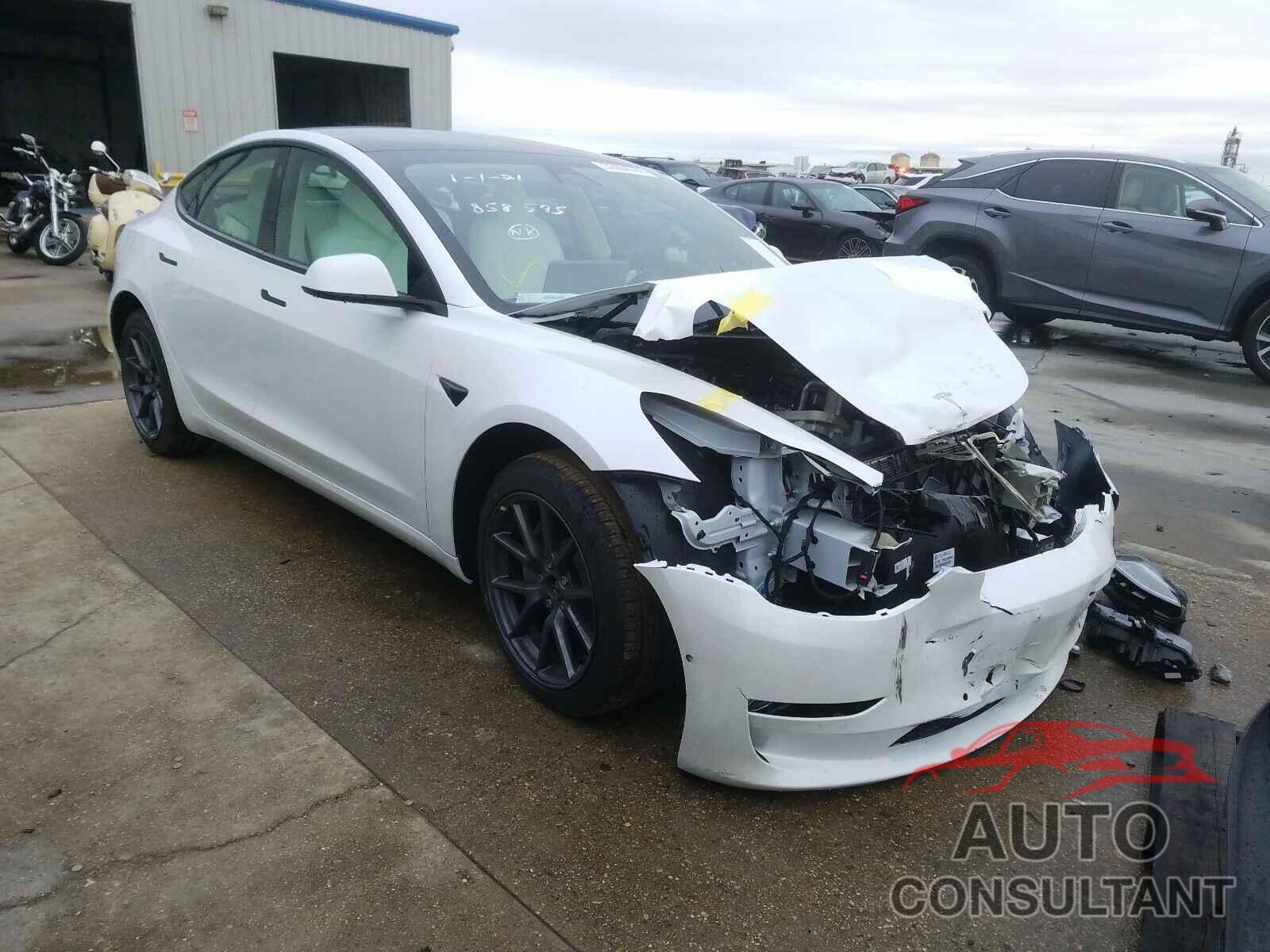 TESLA MODEL 3 2021 - 5YJ3E1EB8MF858595