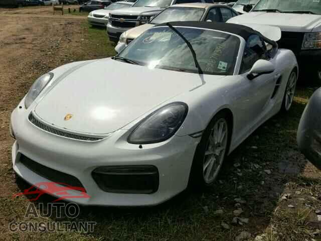 PORSCHE BOXSTER 2016 - WP0CC2A88GS152661