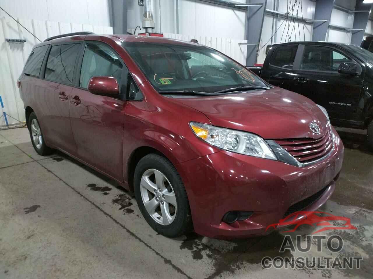 TOYOTA SIENNA 2017 - 5TDKZ3DC3HS881323