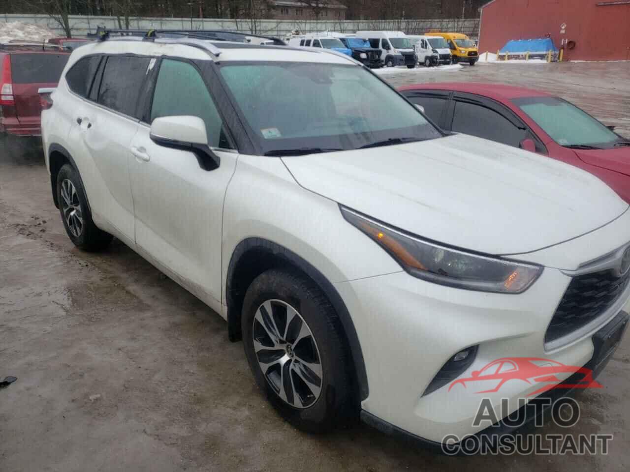 TOYOTA HIGHLANDER 2021 - 5TDGZRBH7MS544929