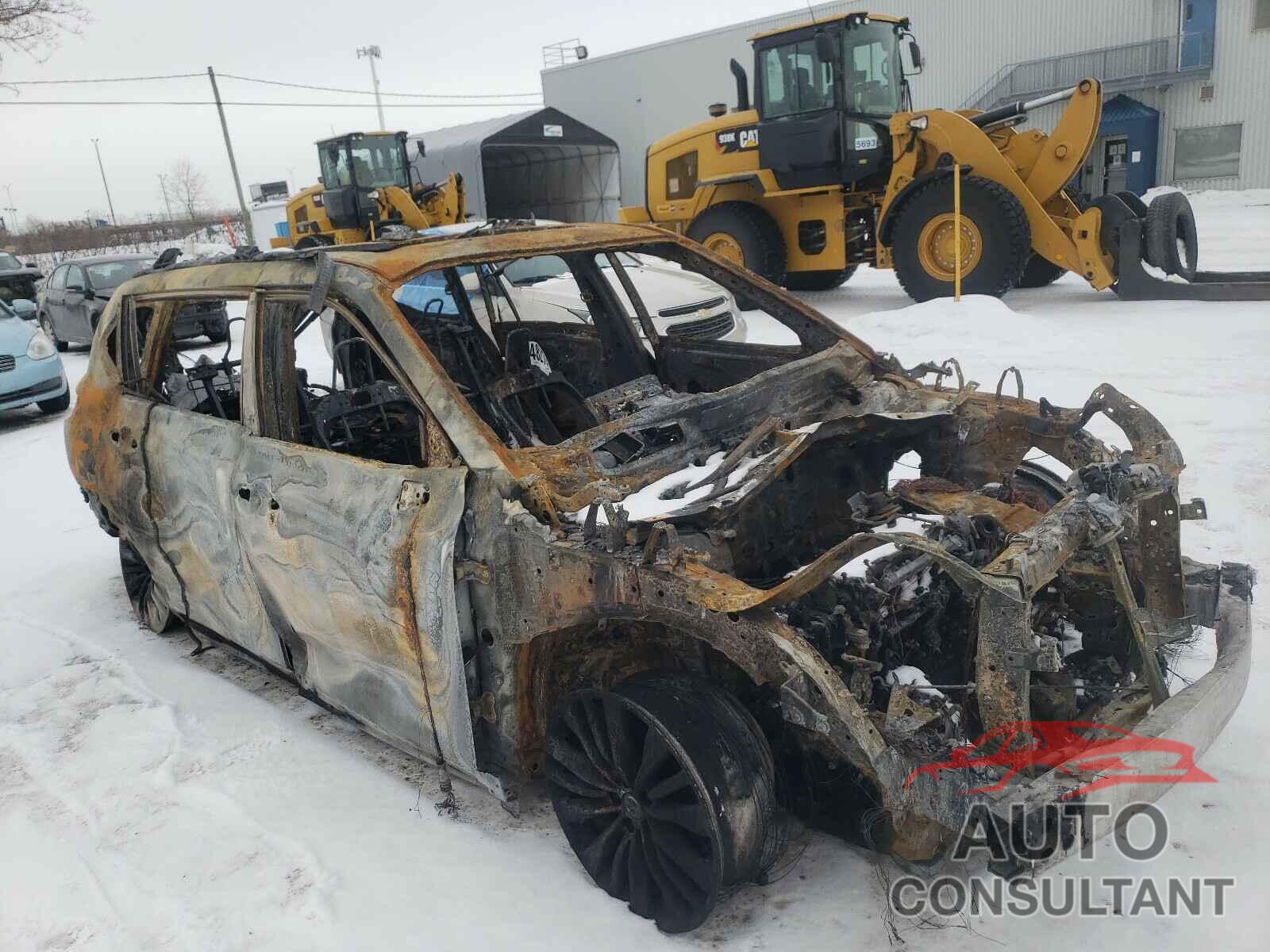 TOYOTA HIGHLANDER 2021 - 5TDEBRCH2MS022249