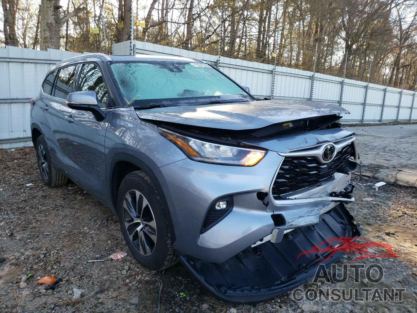 TOYOTA HIGHLANDER 2020 - 5TDGZRAH0LS010655