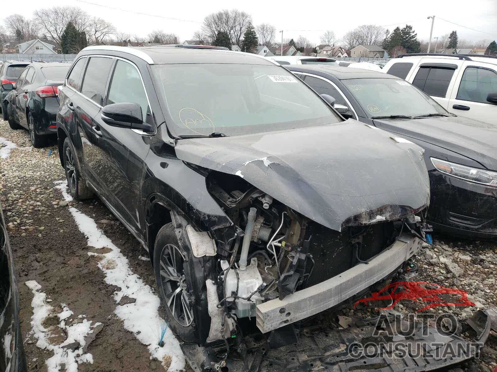 TOYOTA HIGHLANDER 2016 - 5TDJKRFH1GS290269