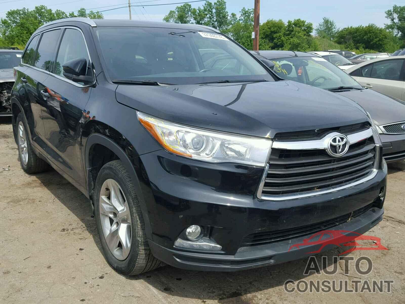 TOYOTA HIGHLANDER 2015 - 5TDDKRFH0FS140150