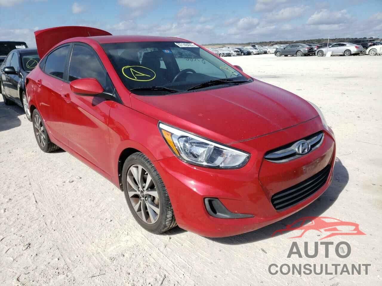 HYUNDAI ACCENT 2017 - KMHCT4AE1HU346659