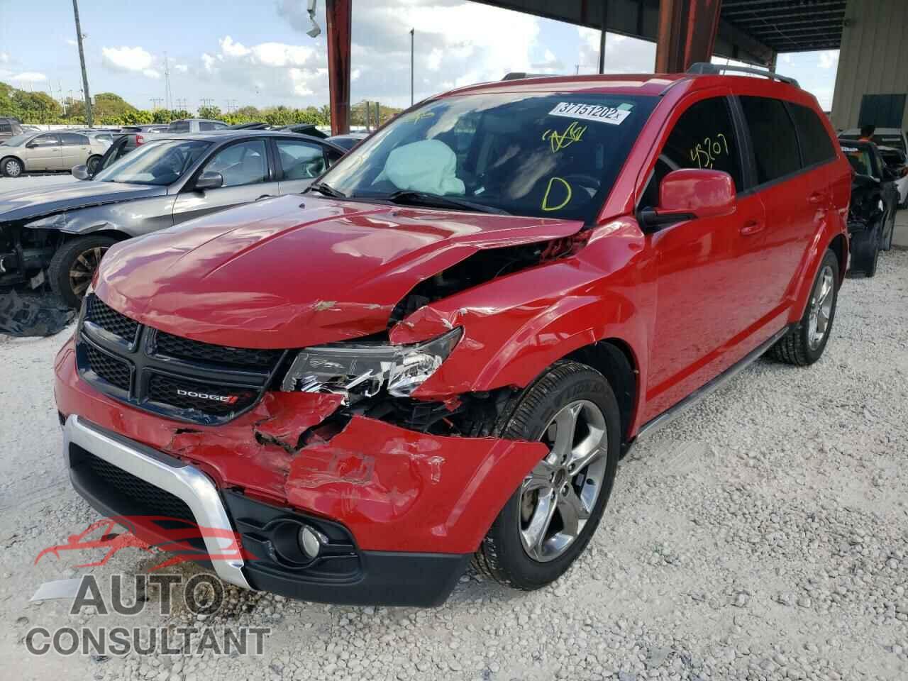 DODGE JOURNEY 2017 - 3C4PDCGG5HT564796