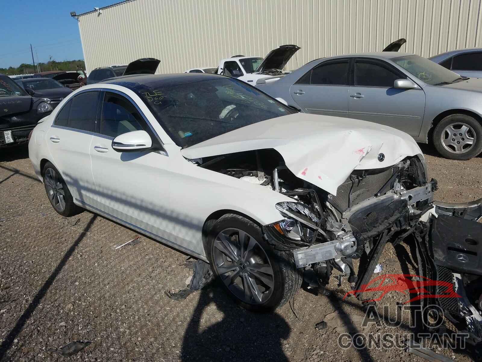 MERCEDES-BENZ C CLASS 2018 - WDDWF4JB3JR390241