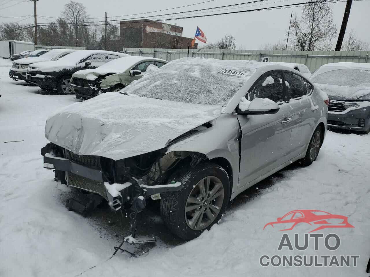 HYUNDAI ELANTRA 2018 - 5NPD84LFXJH355473