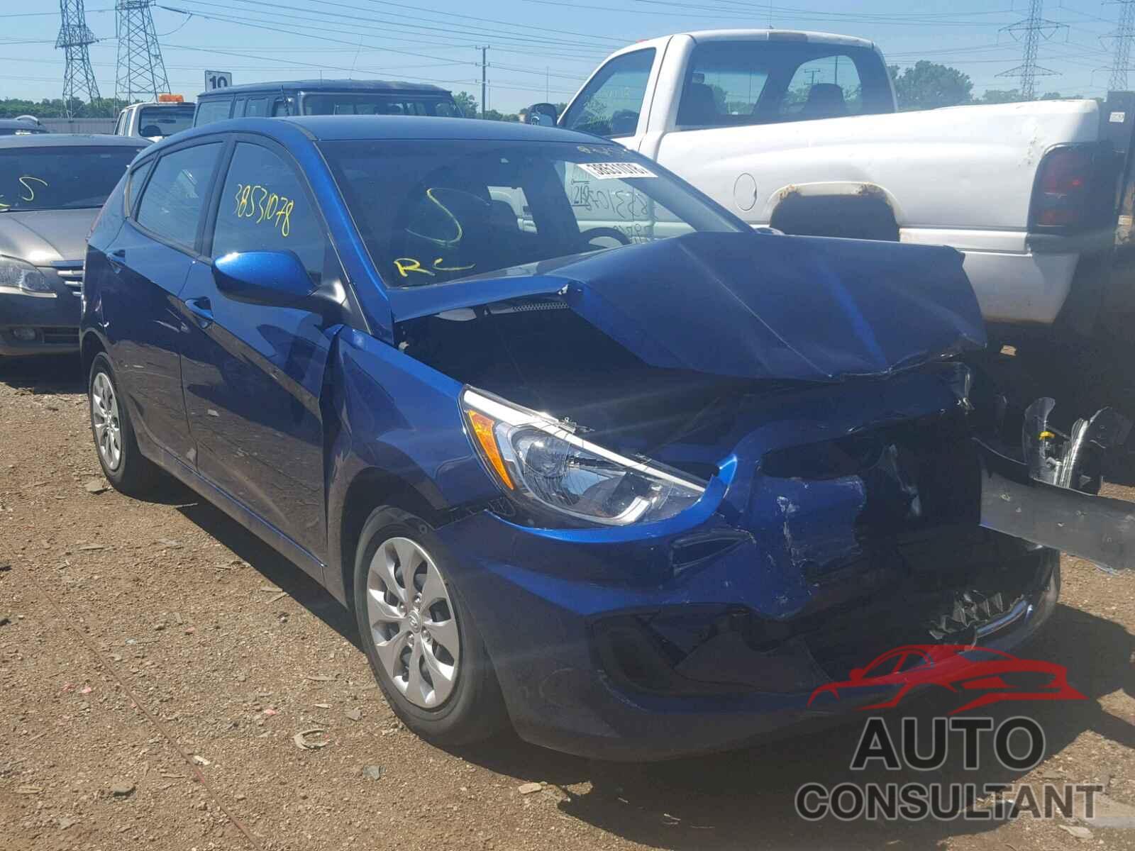 HYUNDAI ACCENT 2016 - KMHCT5AEXGU257502