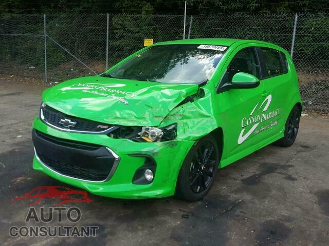 CHEVROLET SONIC 2017 - 1G1JD6SB0H4147071