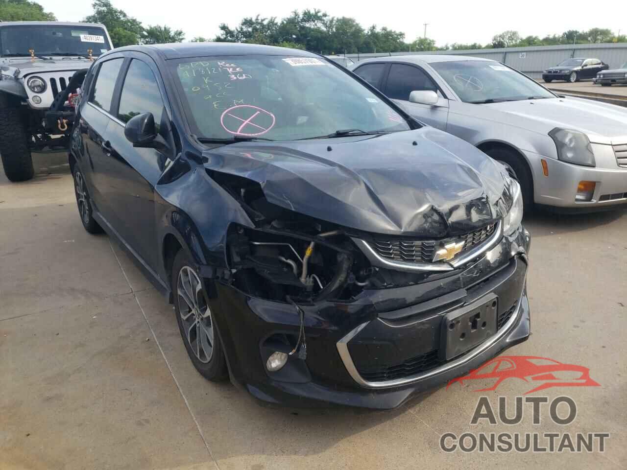 CHEVROLET SONIC 2017 - 1G1JD6SH4H4108018
