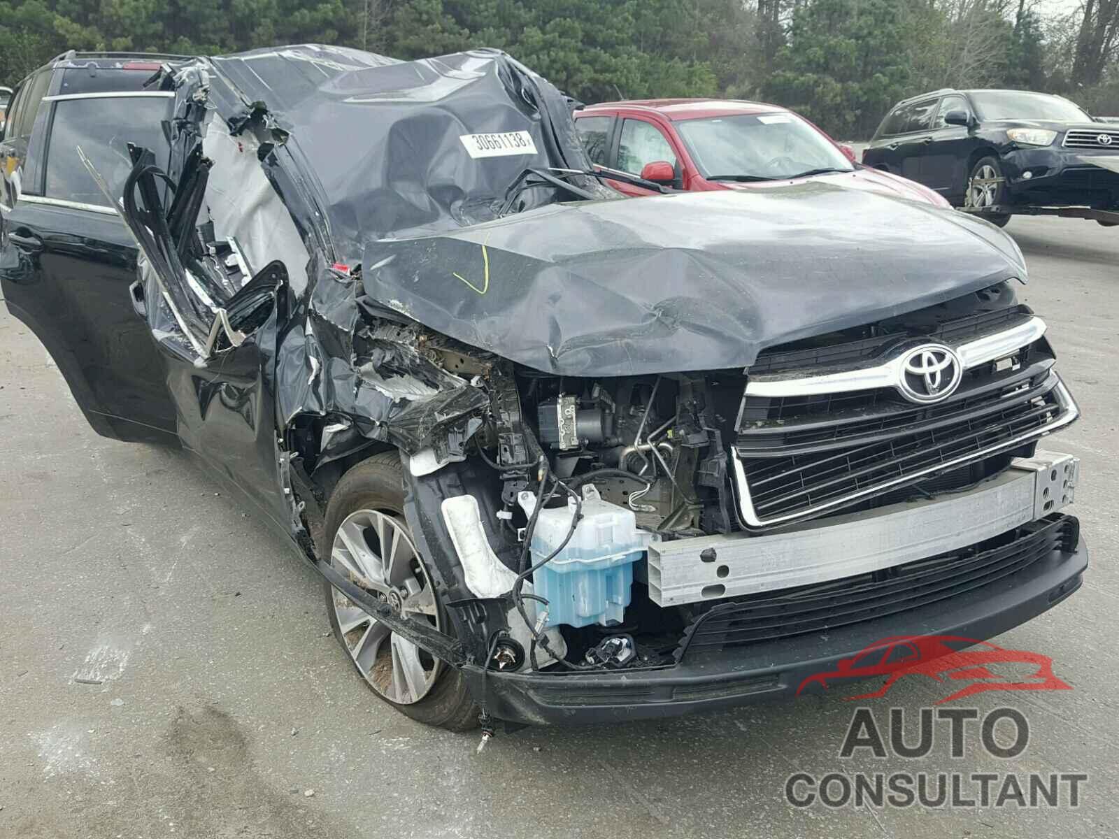 TOYOTA HIGHLANDER 2016 - 5TDZKRFH0GS168876