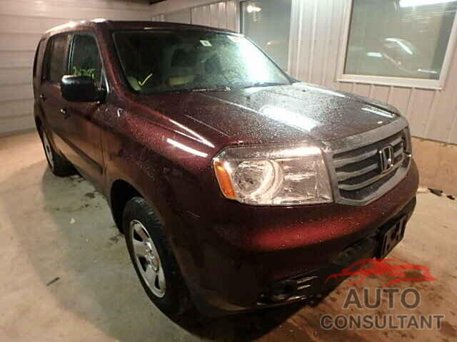 HONDA PILOT 2015 - 3KPC24A60ME140385