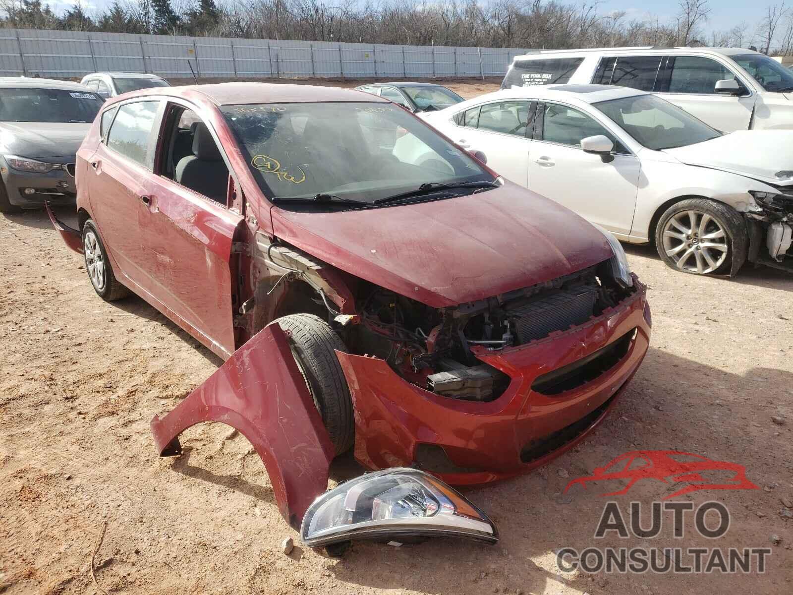 HYUNDAI ACCENT 2017 - KMHCT5AE5HU363390