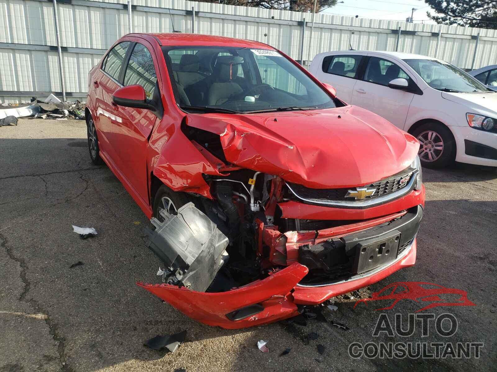 CHEVROLET SONIC 2017 - 1FADP3K29JL331372