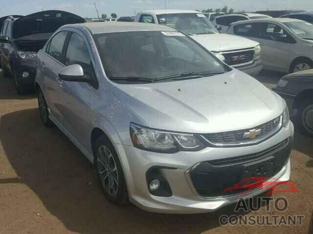 CHEVROLET SONIC 2017 - 1G1JD5SH4H4115271