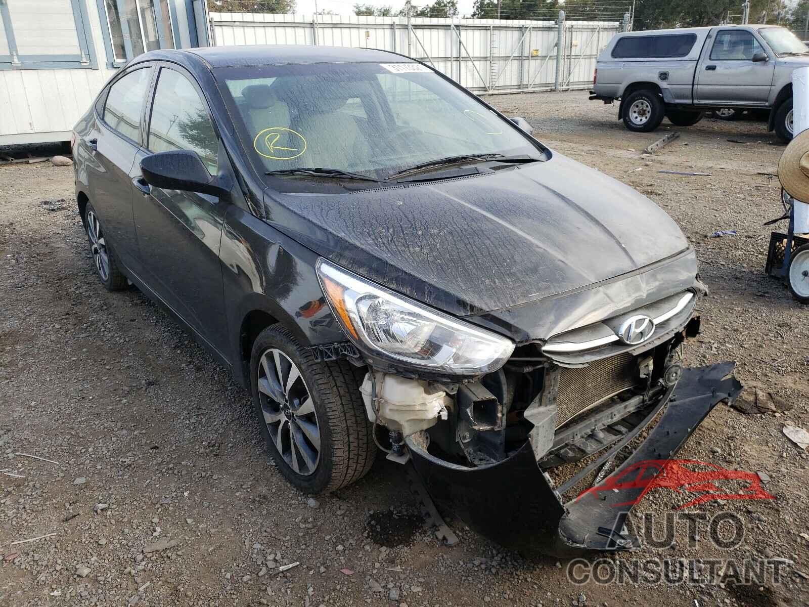 HYUNDAI ACCENT 2017 - KMHCT4AE8HU353897