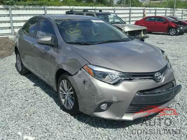 TOYOTA COROLLA 2015 - 2T1BURHE1FC378831
