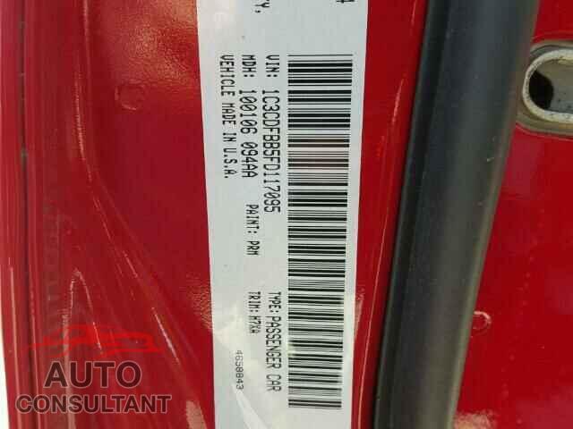 DODGE DART 2015 - 1C3CDFBB5FD117095