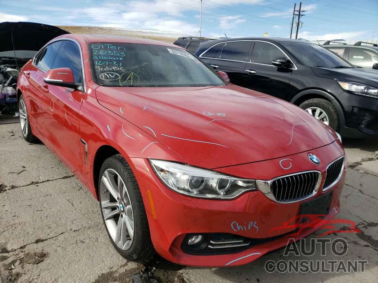 BMW 4 SERIES 2017 - WBA4F9C37HG813233