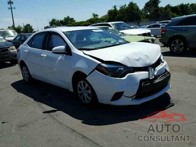 TOYOTA COROLLA 2016 - 2T1BURHE3GC659787