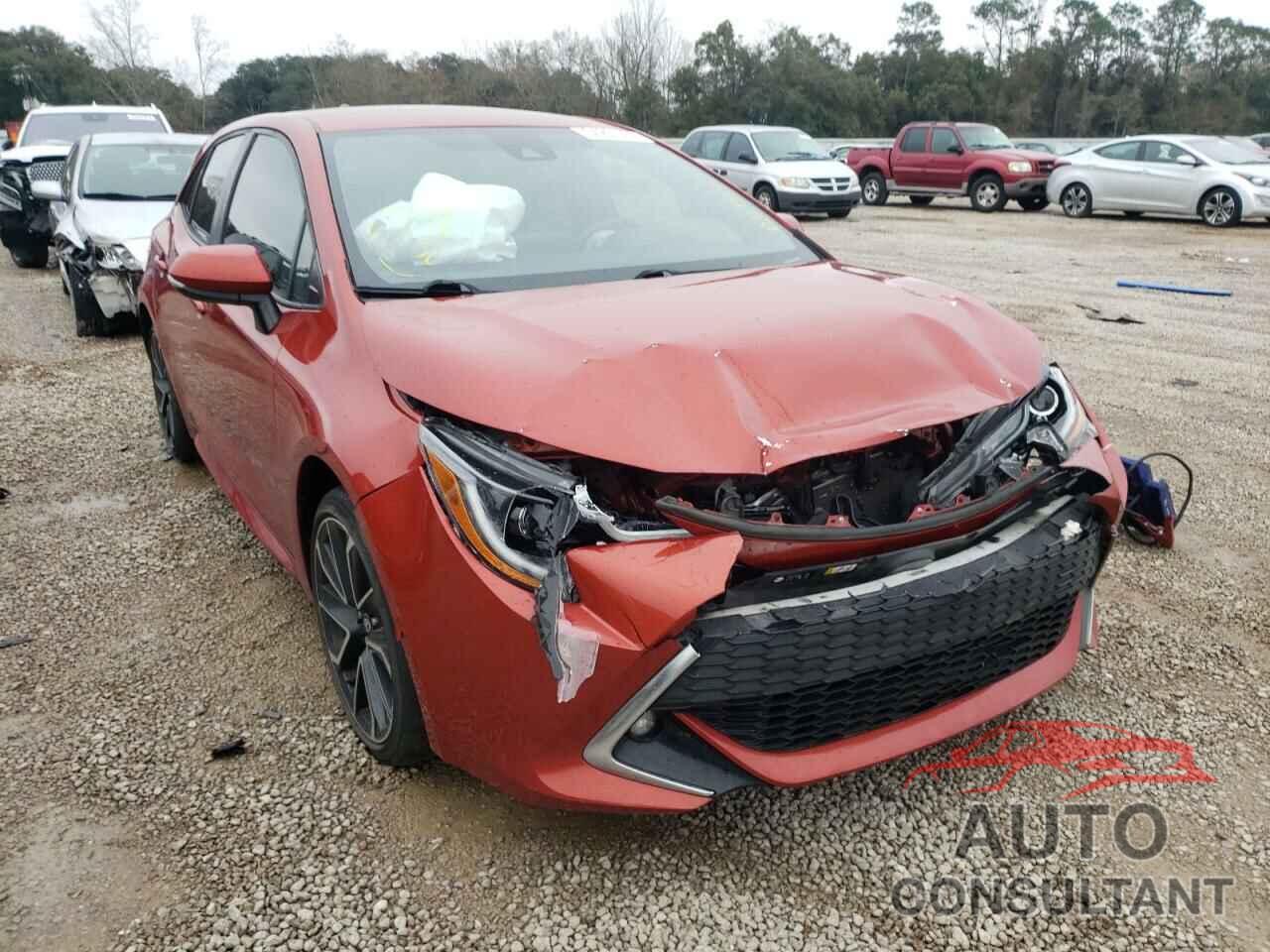 TOYOTA COROLLA 2019 - JTNK4RBE8K3021394