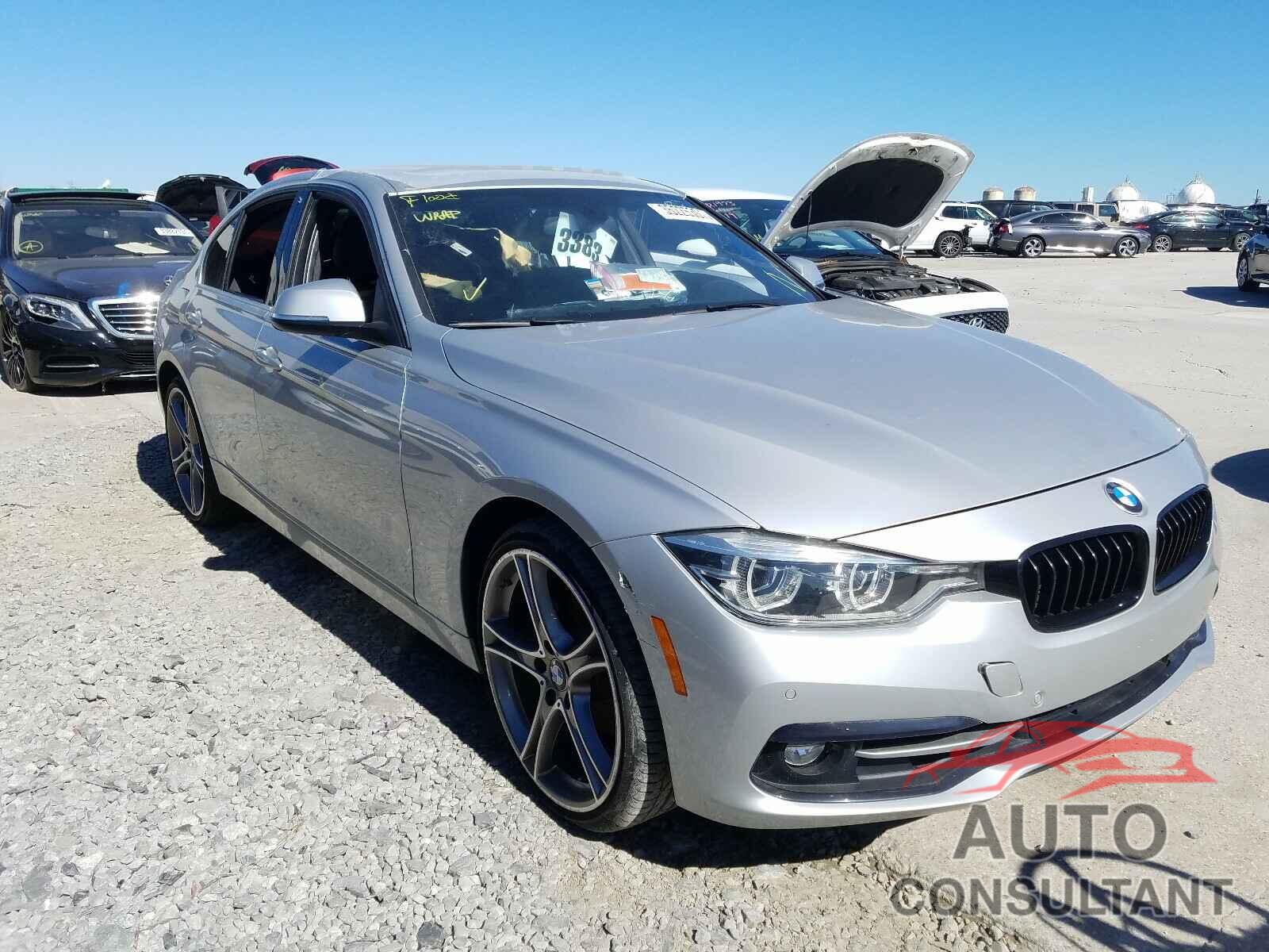 BMW 3 SERIES 2017 - WBA8B9G51HNU09736