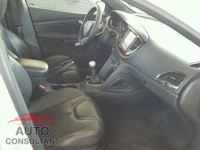 DODGE DART 2015 - 1C3CDFEB7FD200636