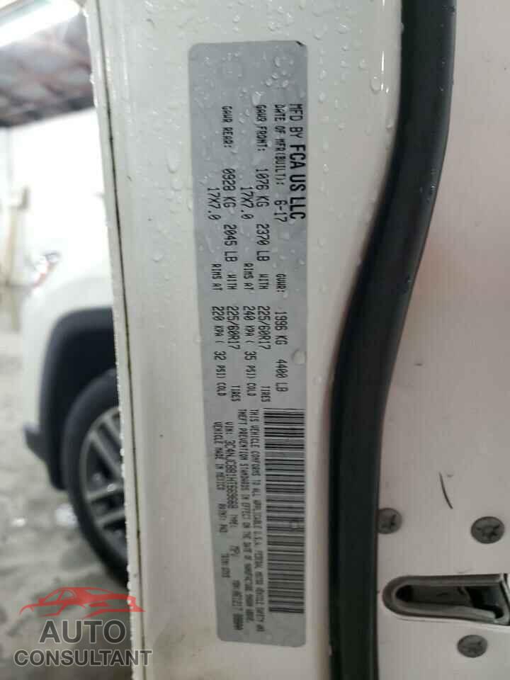 JEEP COMPASS 2017 - 3C4NJCBB1HT669668