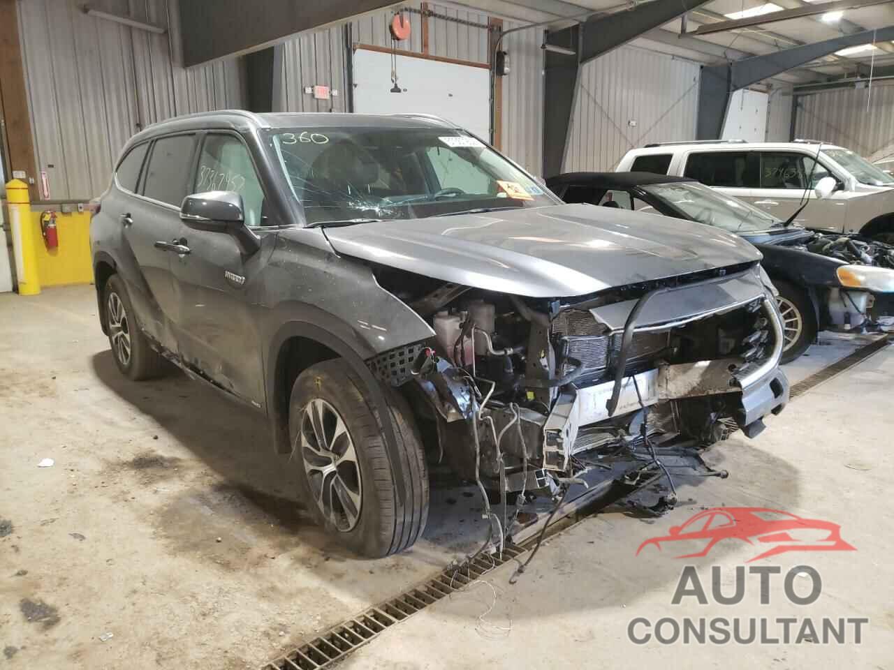 TOYOTA HIGHLANDER 2021 - 5TDGBRCH6MS067624