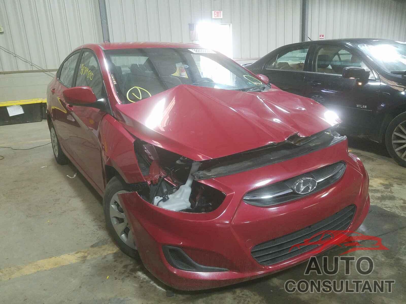 HYUNDAI ACCENT 2016 - KMHCT4AE6GU114024