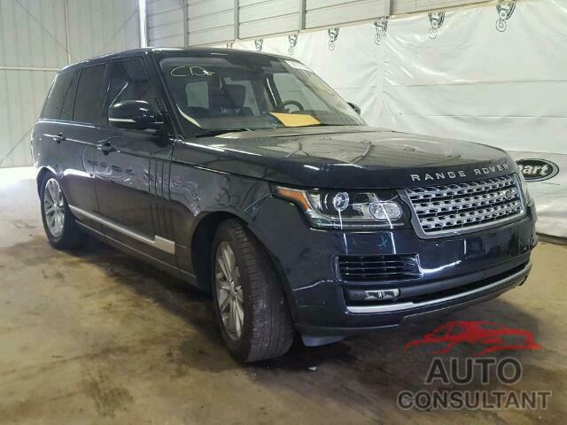 LAND ROVER RANGE ROVER HSE 2016 - SALGS2PFXGA313424