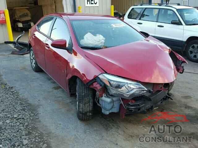TOYOTA COROLLA 2015 - 2T1BURHE1FC317723