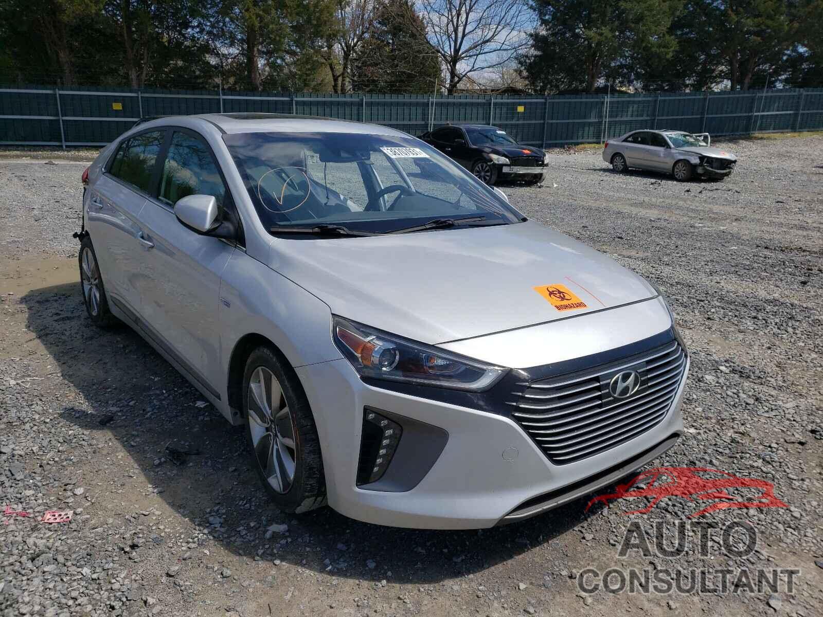 HYUNDAI IONIQ 2018 - KMHC05LC3JU072204