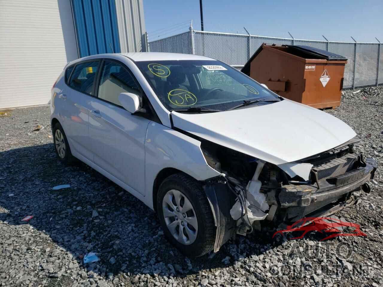 HYUNDAI ACCENT 2017 - KMHCT5AE2HU371706