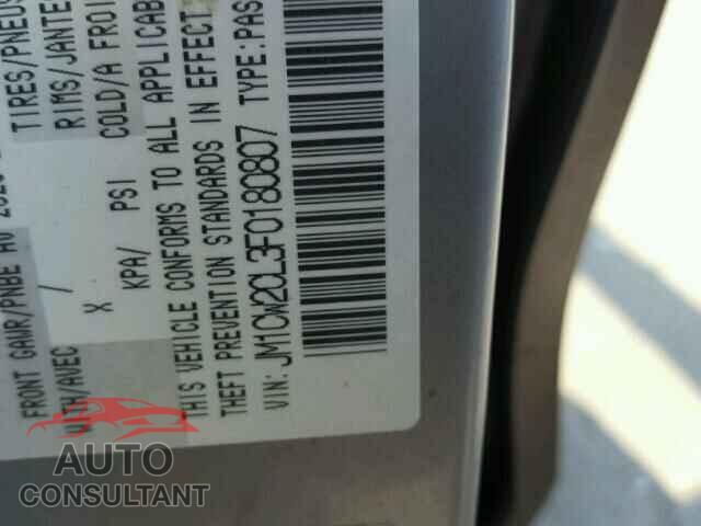 MAZDA 5 2015 - JM1CW2CL3F0180807