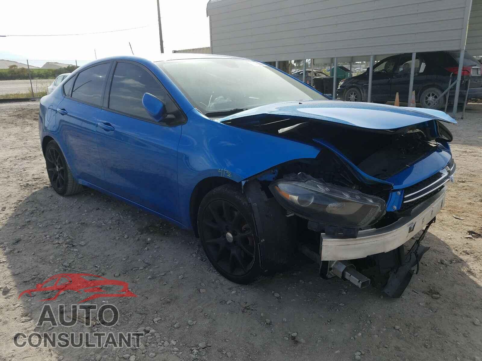 DODGE DART 2016 - 1C3CDFAA2GD643937