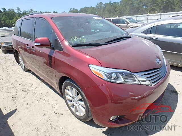 TOYOTA SIENNA 2015 - 5TDYK3DC8FS593745