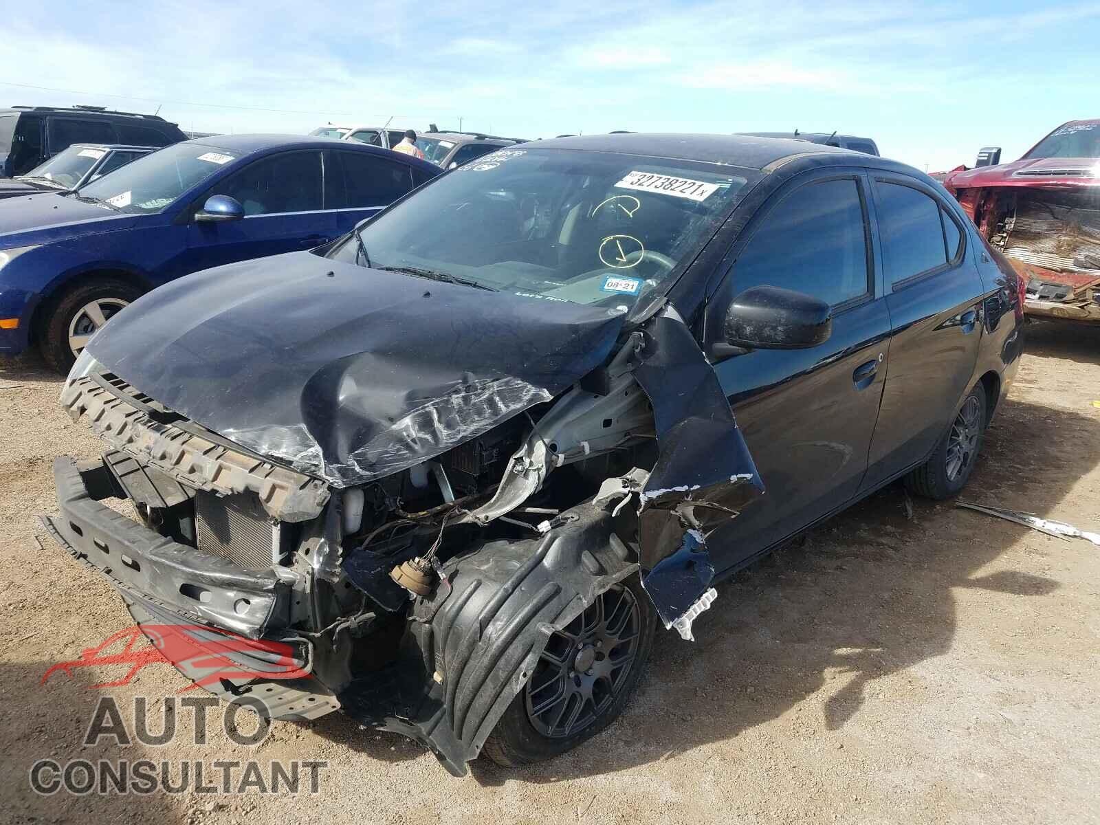 MITSUBISHI MIRAGE 2017 - ML32F3FJ8HHF09703