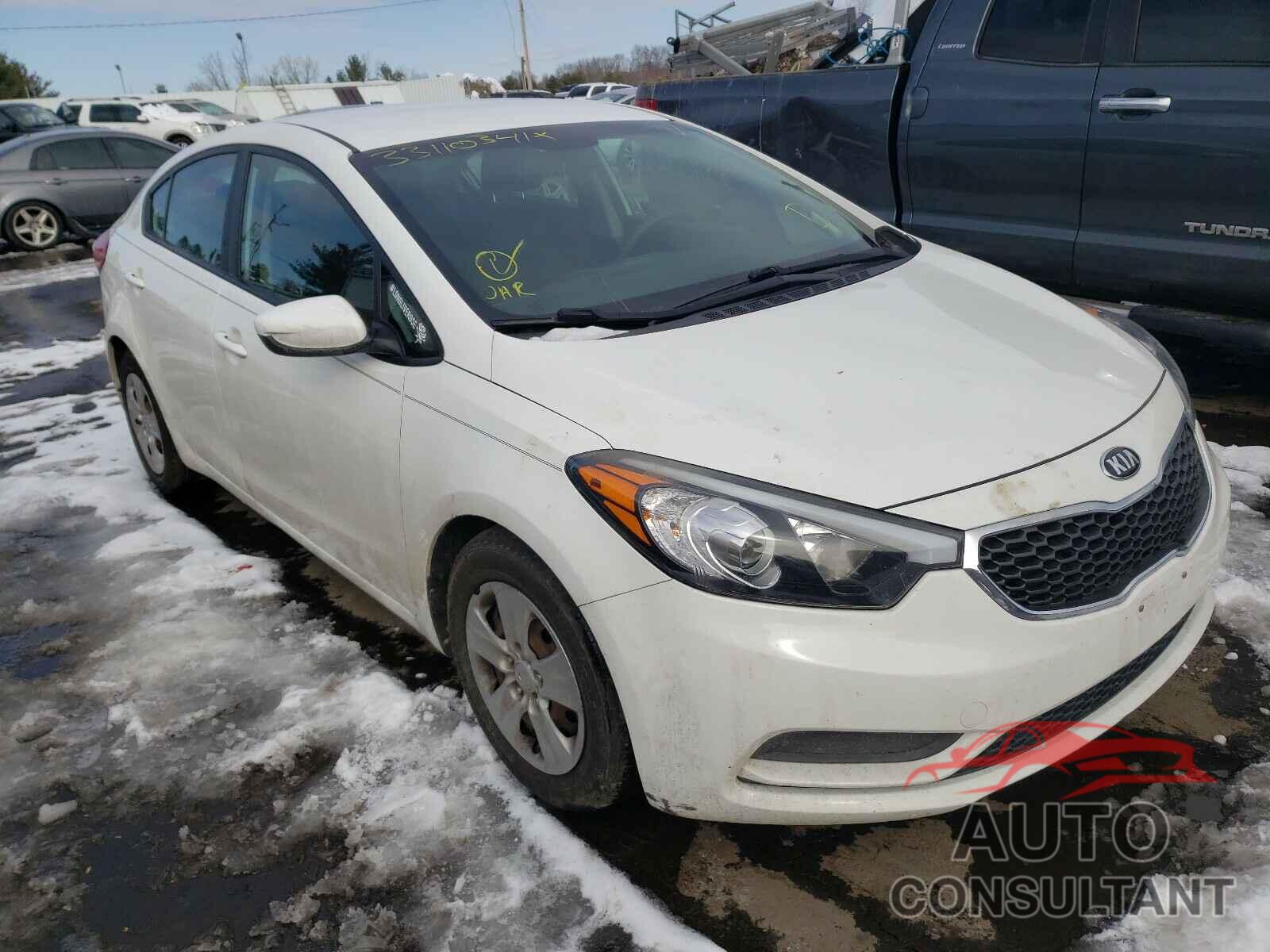 KIA FORTE 2016 - KNAFK4A6XG5494019