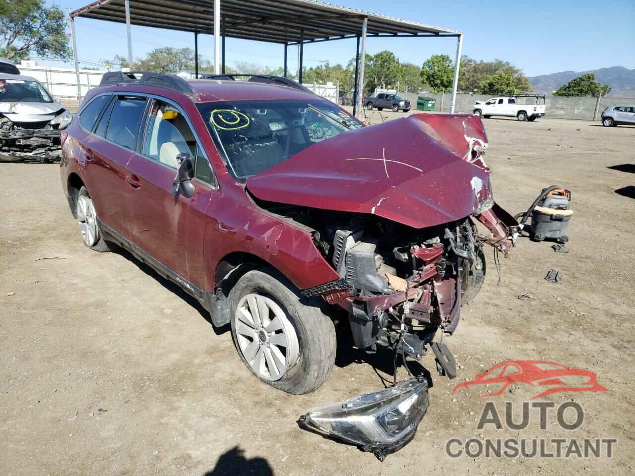 SUBARU OUTBACK 2018 - 4S4BSAFC7J3243472
