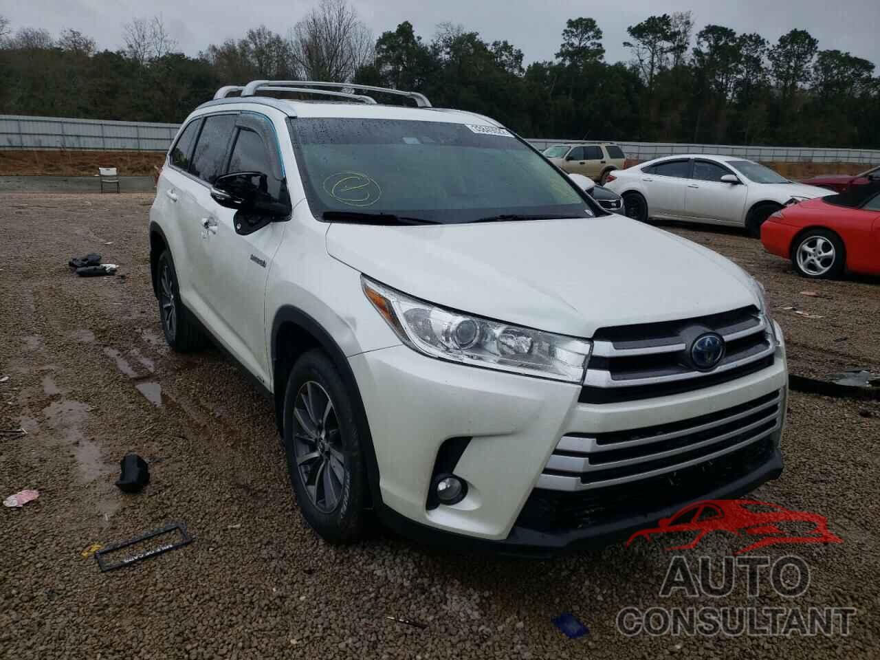 TOYOTA HIGHLANDER 2019 - 5TDJGRFH4KS053592