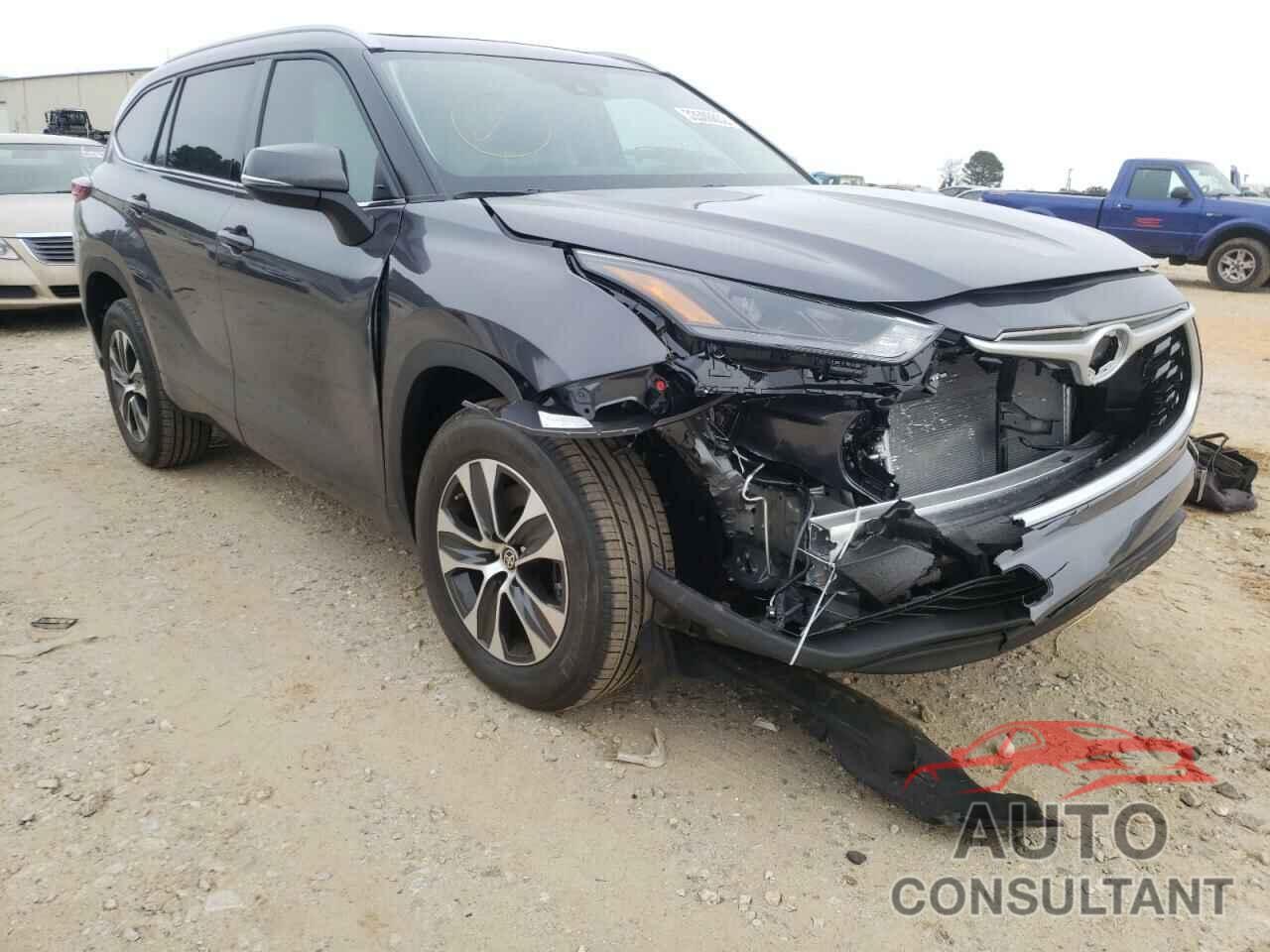 TOYOTA HIGHLANDER 2022 - 5TDGZRAH2NS097297