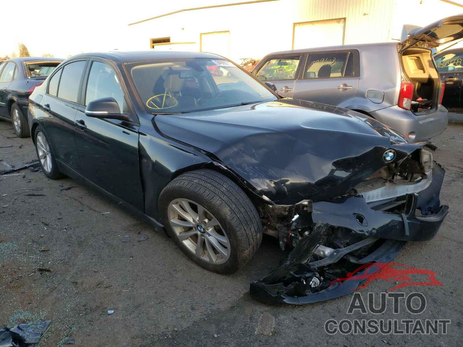 BMW 3 SERIES 2017 - WBA8E1G3XHNU17972