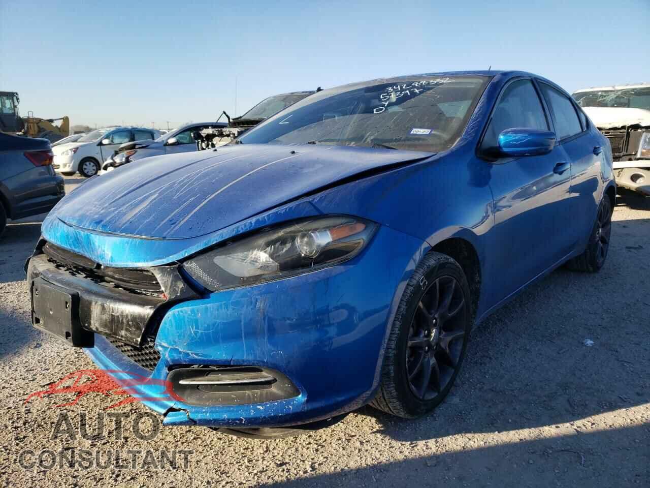 DODGE DART 2016 - 1C3CDFAA8GD607153
