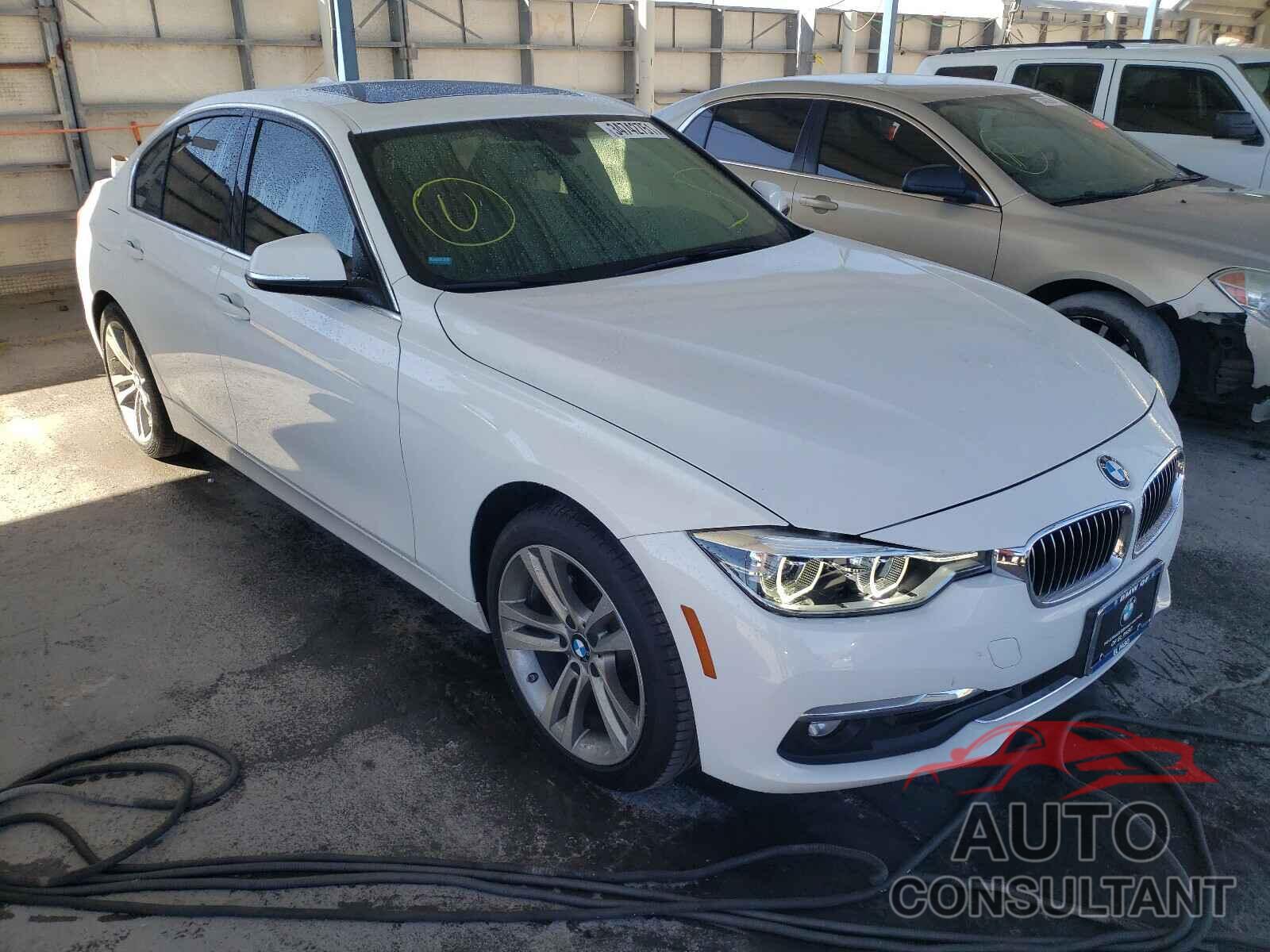 BMW 3 SERIES 2018 - WBA8B9G55JNU97986