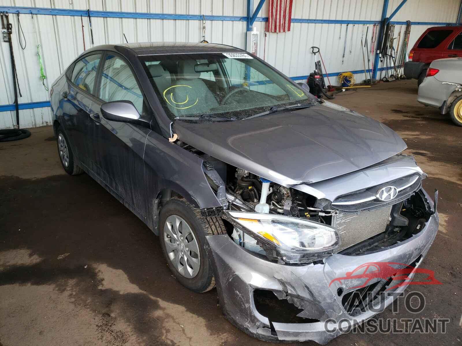 HYUNDAI ACCENT 2017 - KMHCT4AE9HU329110