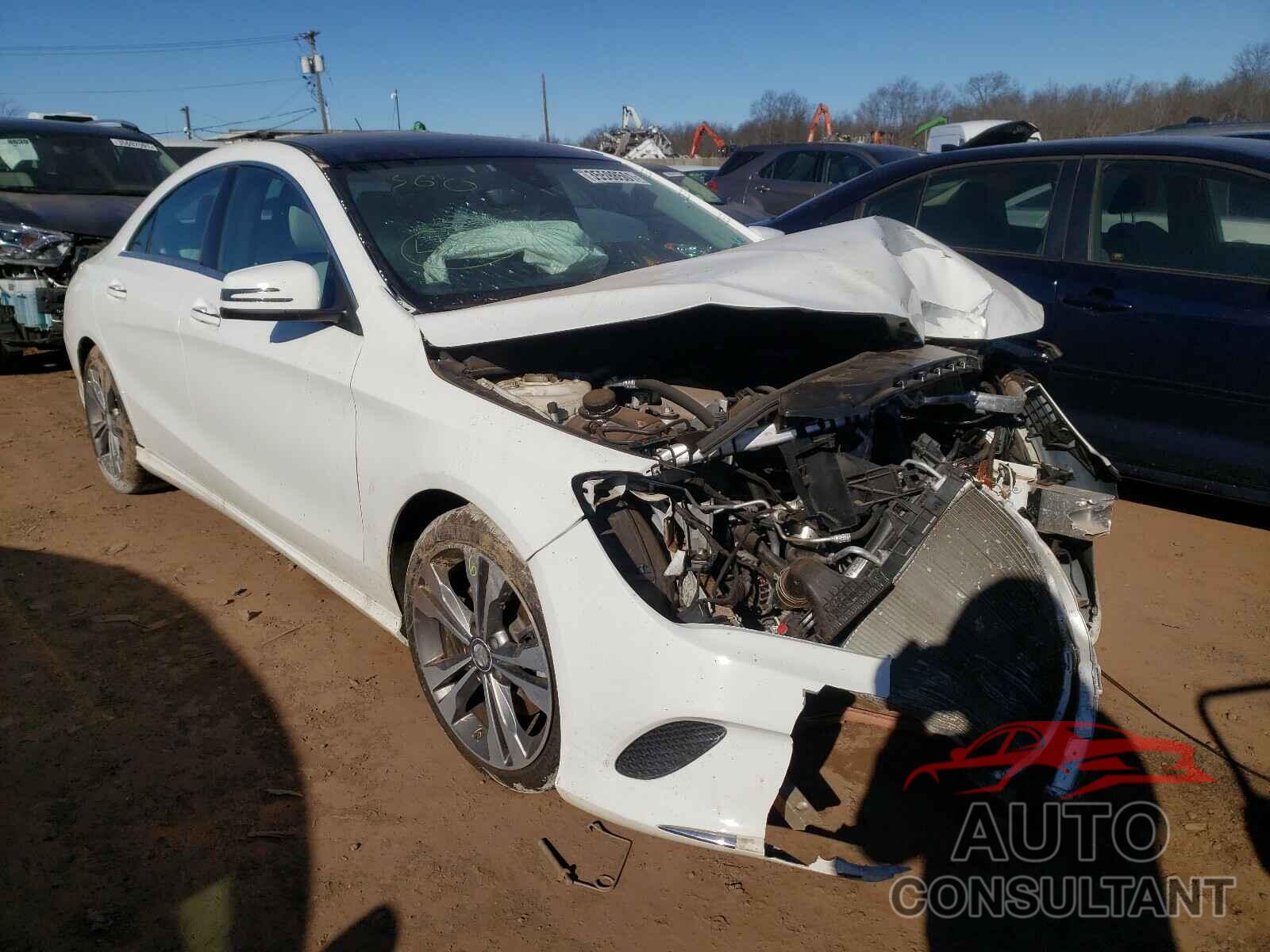 MERCEDES-BENZ CLA-CLASS 2019 - WDDSJ4GB4KN721938