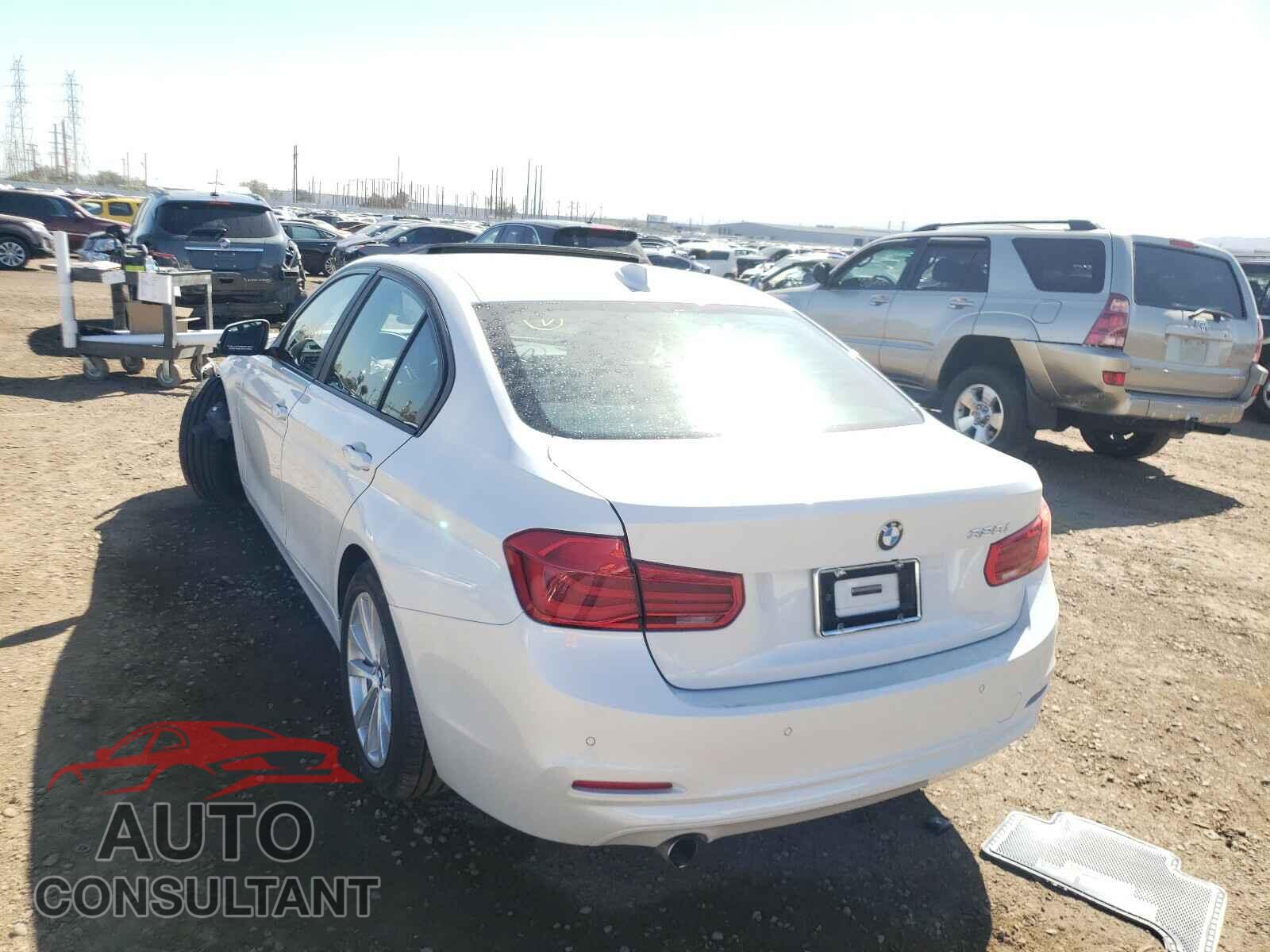 BMW 3 SERIES 2017 - WBA8E1G58HNU12819