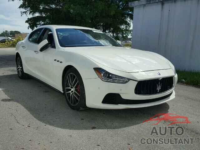 MASERATI ALL MODELS 2015 - ZAM57RTA0F1149713